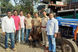 tractor trolley theft