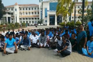 Shimoga contract workers union