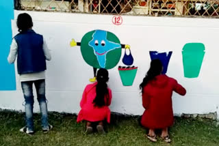 painting-competition-held-in-barrasia-in-bhopal