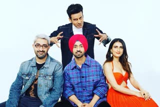 Diljit Dosanj and Manoj Bajpeie