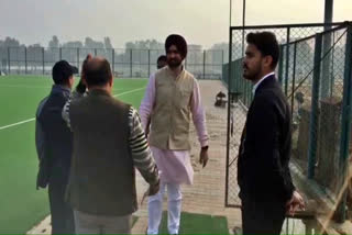 Sports Minister Sandeep Singh