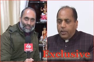 Exclusive interview of cm jairam thakur on etv bharat, सीएम जयराम का इंटरव्यू ईटीवी भारत