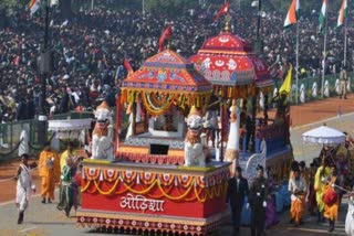 odisha tableau in r-day paradae, r-day parade in newdelhi, latest state news, ଲାଟେଷ୍ଟ ରାଜ୍ୟ ଖବର, ନୂଆଦିଲ୍ଲୀରେ ଓଡିଶାର ପ୍ରଜ୍ଞାପନ ମେଢ, ଗଣତନ୍ତ୍ର ଦିବସରେ ଓଡିଶାର ପ୍ରଜ୍ଞାପନ ମେଢ