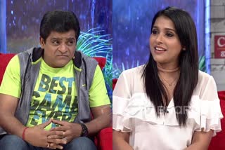 Anchor rashmi in Ali tho Saradaga Show