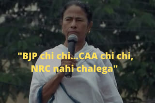 Mamata raises slogans against BJP, CAA, NRC at rally in Kolkata