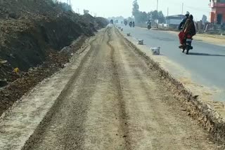 alwar news, अलवर सड़कों का हाल, अलवर लेटेस्ट न्यूज, bad condition of alwar roads