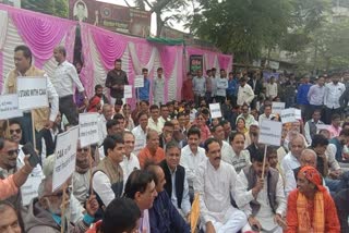 bjp organized rally to support caa nrc in lunavada