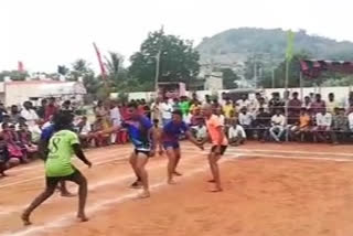kabbadi competitions started in prakasam dst