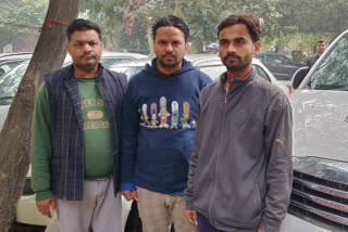 South Delhi Police arrested car theif