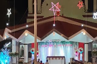 Celebrating the birth of Jesus at Holy Cross Church in Kurla