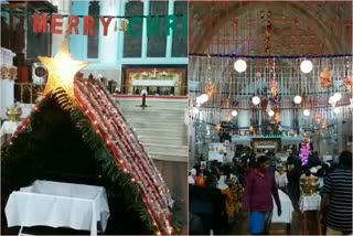 CHRISTMAS CELEBRATIONS STARTED IN MEDAK._CHURCH