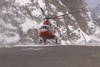 helicopter service for lahaul will start today