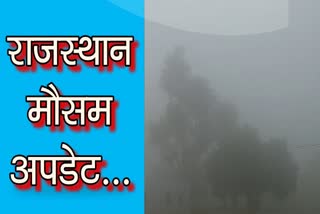 warning of dense fog, rajasthan weather update, राजस्थान मौसम अपडेट, जयपुर न्यूज, jaipur latest news,घना कोहरा छाए रहने की चेतावनी