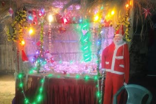 Christmas is being celebrated with great pomp in Hoshangabad