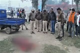 a woman's dead body found near buxar railway station