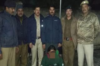 police arrested a youth with 8.2 gram Heroin in noorpur