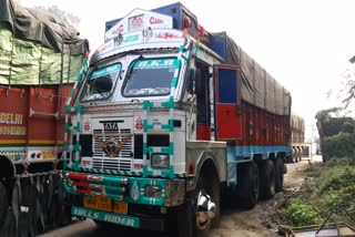 coal loaded truck seized at jorabat