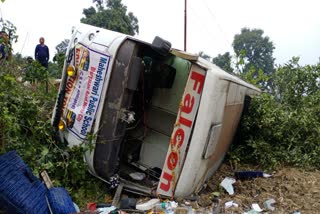 bus overturn