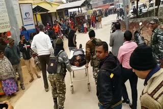 CRPF का जवान घायल