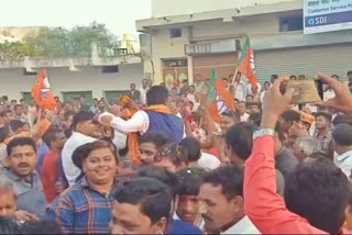 BJP wins in Nagar panchayat devkar of bemetara