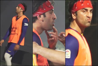 Ranbir Kapoor in Football match