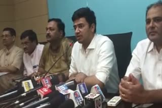 Tejasvi Surya attack on ex cm siddaramaiah