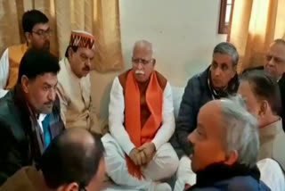 cm manohar lal tribute to jp dalal father