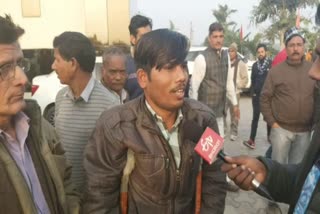 deputy cm dushyant chautala give job to handicapped