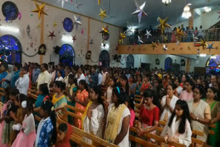 Christmas celebration at St. Anthony's Church, Hassan