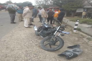 road accident on mubarikpur road una