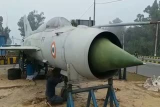 MiG-21 aircraft in Bathinda