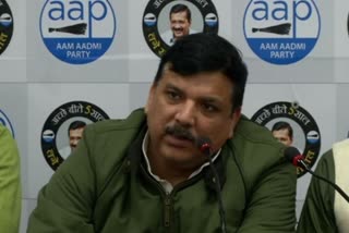 aap  Sanjay Singh  ஆம் ஆத்மி கட்சி  டெல்லி சட்டப்பேரவை தேர்தல்  சஞ்சய் சிங்  அரவிந்த் கெஜ்ரிவால்