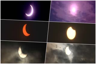 ದೇಶದ ವಿವಿದೆಡೆ ಸುರ್ಯ ಗ್ರಹಣ,India witnesses annular solar eclipse