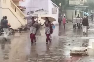 Heavy rains in Gondia district