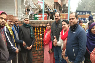 Mandavali Talab Chowk-Preet Vihar Road inaugurated