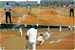 Thrilling cricket matches at Eluru