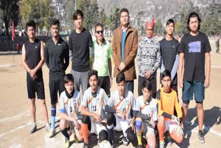 Football tournament start in kullu