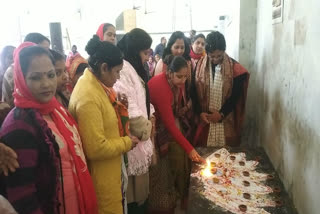 Women remembered Atal ji in Gautampuri