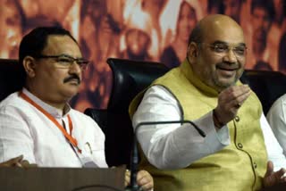 Amit Saha and JP Nadda