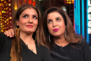 Raveena Tandon latest news  Farah Khan latest news  Bharti Singh latest news  Police books Raveena  Farah for hurting sentiments of Christian community  ഭാരതി സിംഗ്  രവീന ടണ്ടന്‍, ഫറാ ഖാന്‍,  രവീന ടണ്ടന്‍  ഫറാ ഖാന്‍  ബോളിവുഡ് താരങ്ങൾക്കെതിരെ കേസ്  യേശുക്രിസ്‌തുവിനെതിരെയുള്ള പരാമർശം  ദി ബാക്ക്ബെഞ്ചേഴ്‌സ്