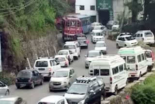 traffic problem in shimla
