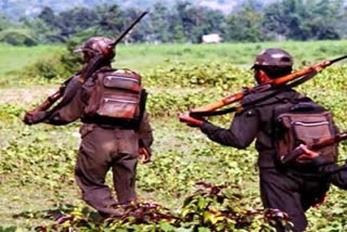 Police and Naxalite encounter