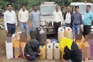 State excise action on  Liquor Dealer in ratnagiri