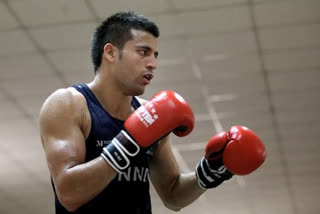 Boxer Sumit Sangwan  National Anti-Doping Agency  NADA  Boxer Sumit Sangwan handed one-year ban by NADA  Boxer Sumit Sangwan handed one-year ban by NADA  ബോക്‌സർ സുമിത് സാങ്‌വാൻ ദേശീയ ഉത്തേജക വിരുദ്ധ ഏജൻസിയുടെ വിലക്ക്  ബോക്‌സർ സുമിത് സാങ്‌വാൻ