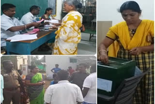 localbody election starts peaceful