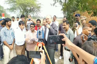 railway gm gajanan mallya visited basara