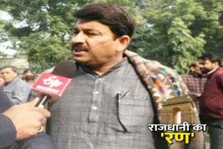 Manoj Tiwari spoke on those opposing CAA in delhi