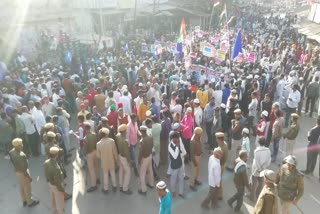 rally against CAA kota, CAA और NRC का विरोध कोटा