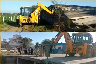 action continues on land mafia and illegal encroachers