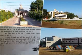 Temples built on land reserved for Town and Country Planning